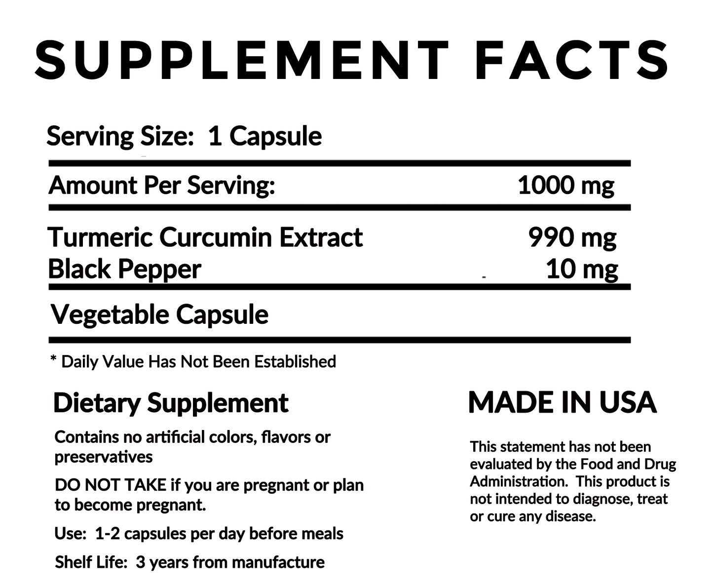TURMERIC CURCUMIN - JOINT MOBILITY SUPPORT