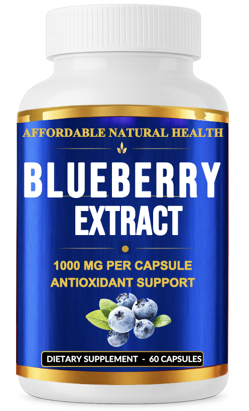 WILD BLUEBERRY EXTRACT - HEALTHY AGING & ANTIOXIDANT SUPPORT