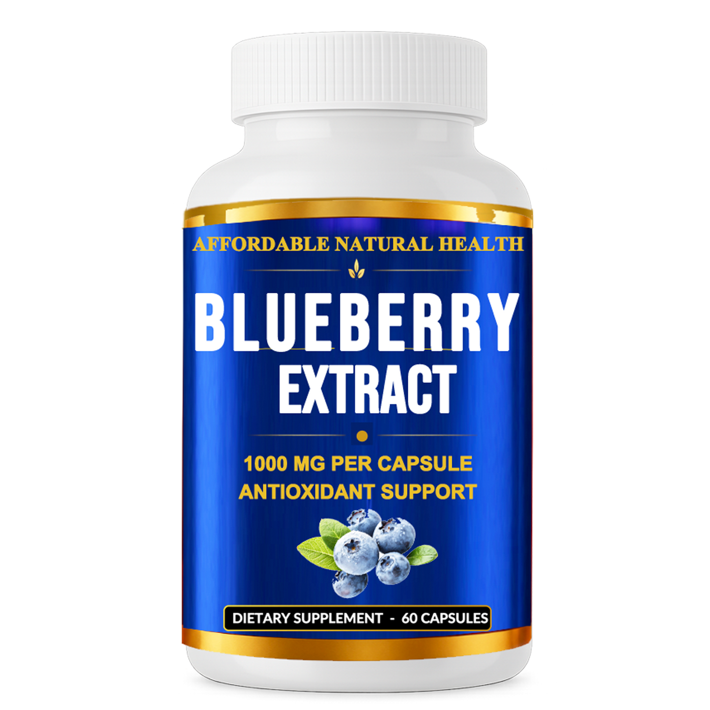 WILD BLUEBERRY EXTRACT - HEALTHY AGING & ANTIOXIDANT SUPPORT