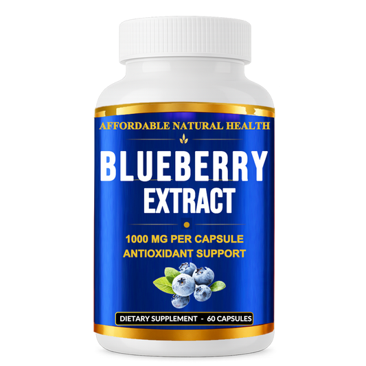 WILD BLUEBERRY EXTRACT - HEALTHY AGING & ANTIOXIDANT SUPPORT