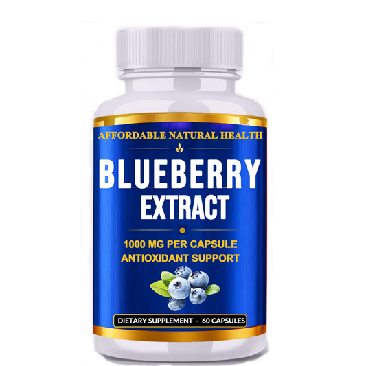 WILD BLUEBERRY EXTRACT - HEALTHY AGING & ANTIOXIDANT SUPPORT