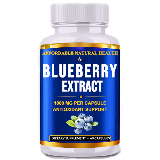 WILD BLUEBERRY EXTRACT - HEALTHY AGING & ANTIOXIDANT SUPPORT