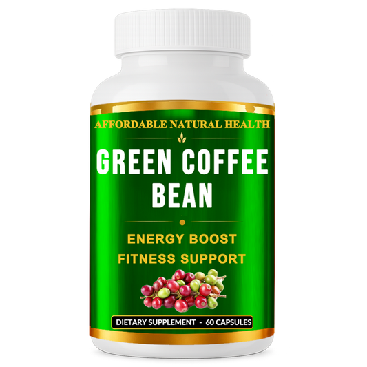GREEN COFFEE BEAN - NATURAL ENERGY BOOST & FITNESS SUPPORT